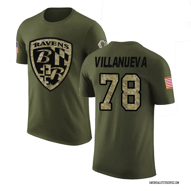 Alejandro Villanueva Salute to Service Hoodies & T-Shirts - Ravens Store