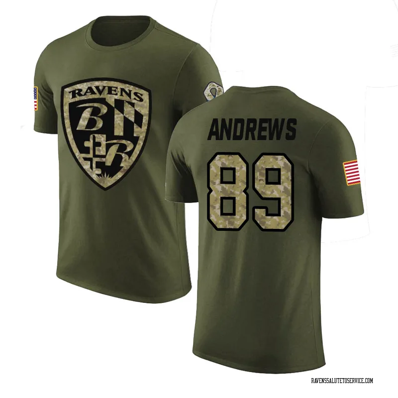 Womens Baltimore Ravens Mark Andrews Camo 2019 Salute To Service